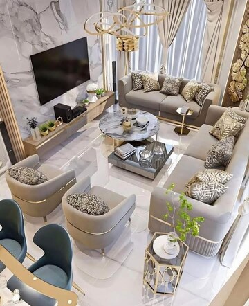 Living Room in 3 BHK Apartment at Sector 28 Dwarka – for Sale