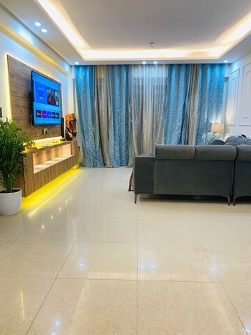 Living Room in 3 BHK Builder Floor at Rajpur Road – for Rent