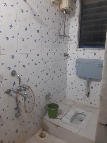 Bathroom in 2 BHK Apartment at Platinums CHS, Bhandup East – for Rent