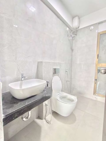 Bathroom in 3.5 BHK Apartment at Bhimjyani Verraton, Manpada – for Rent