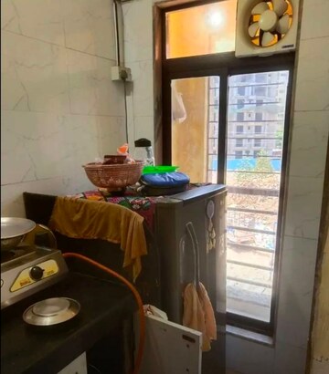 Kitchen in 1 RK Apartment at Nine Sea Grapes, Nalasopara West – for Rent