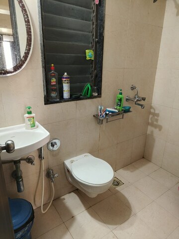 Bathroom in 2 BHK Apartment at Rustomjee Global City, Virar West – for Sale