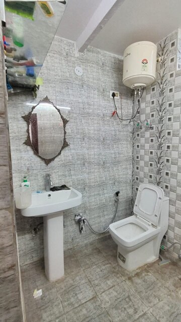 Bathroom in 1 RK Builder Floor at Malviya Nagar – for Rent