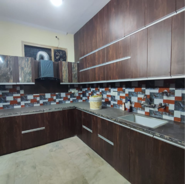 Kitchen in 3 BHK Builder Floor at Malviya Nagar – for Rent