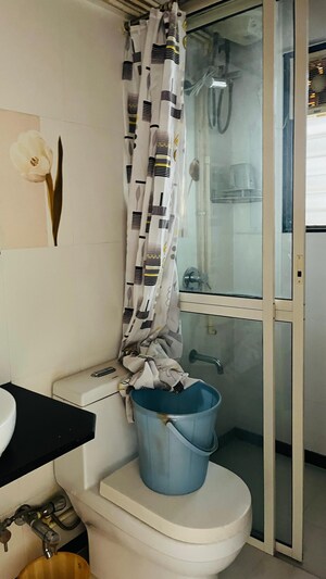 Bathroom in 2 BHK Apartment at Kumar Kshitiz, Sahakar Nagar – for Sale