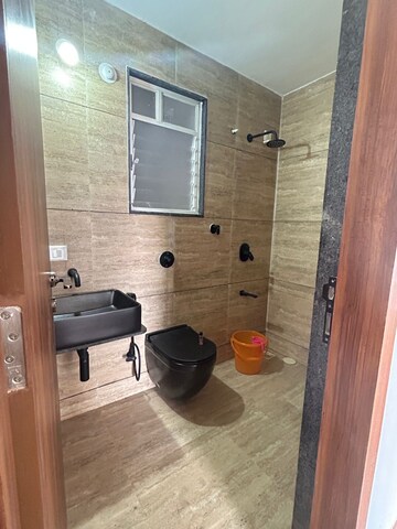 Bathroom in 3 BHK Apartment at Unique K City, Keshav Nagar – for Rent