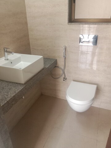 Bathroom in 2 BHK Apartment at Sunteck West World, Naigaon East – for Rent