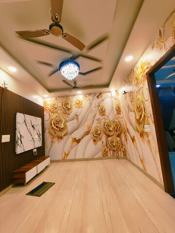 Living Room in 2 BHK Builder Floor at Dwarka Mor – for Rent