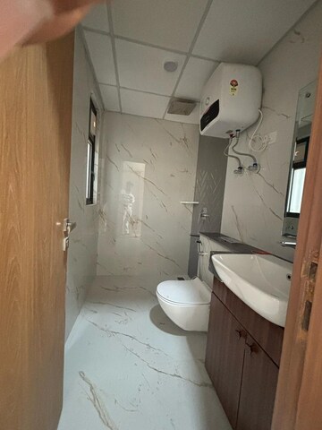Bathroom in 3 BHK Apartment at Shapoorji Pallonji Joyville Phase 2, Sector 102 – for Rent