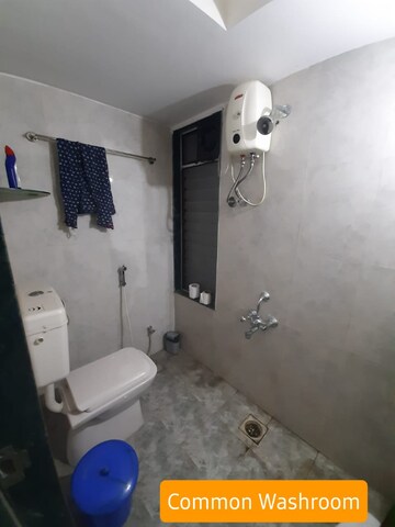 Bathroom in 2.5 BHK Apartment at Acme Boulevard, Andheri East – for Rent