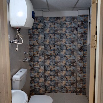 Bathroom in 2 BHK Builder Floor at Sector 9a – for Rent