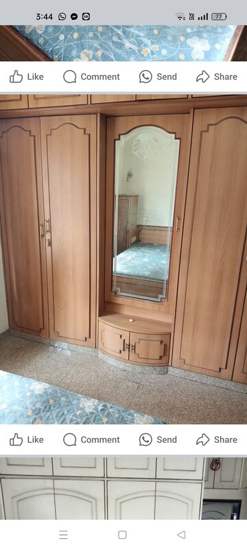 Master Bedroom in 2 BHK Apartment at Dheeraj Solitaire Malad, Malad West – for Rent