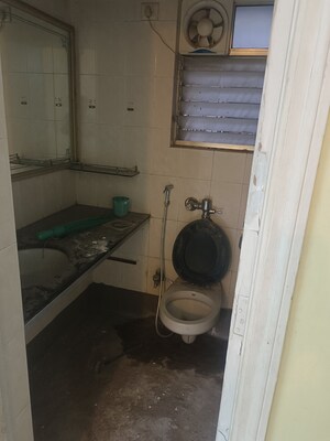 Bathroom in 2.5 BHK Apartment at Siddhachal Apartment 8, Vasant Vihar – for Sale