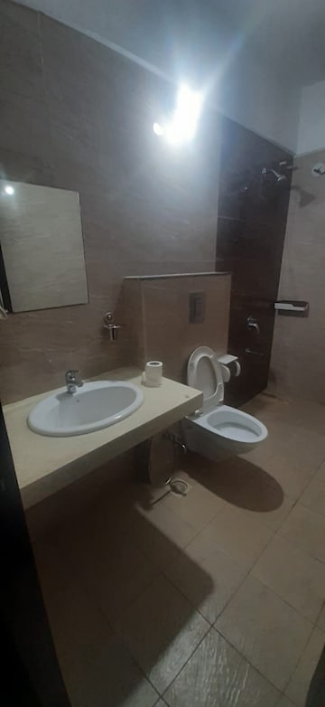 Bathroom in 3 BHK Apartment at Skywards Nirvana, Hadapsar – for Rent