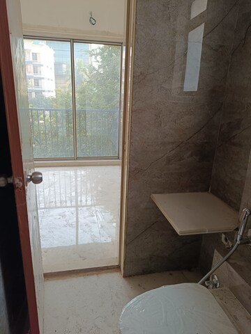 Bathroom in 1 BHK Apartment at Crystal Paradise Residences, Andheri East – for Sale