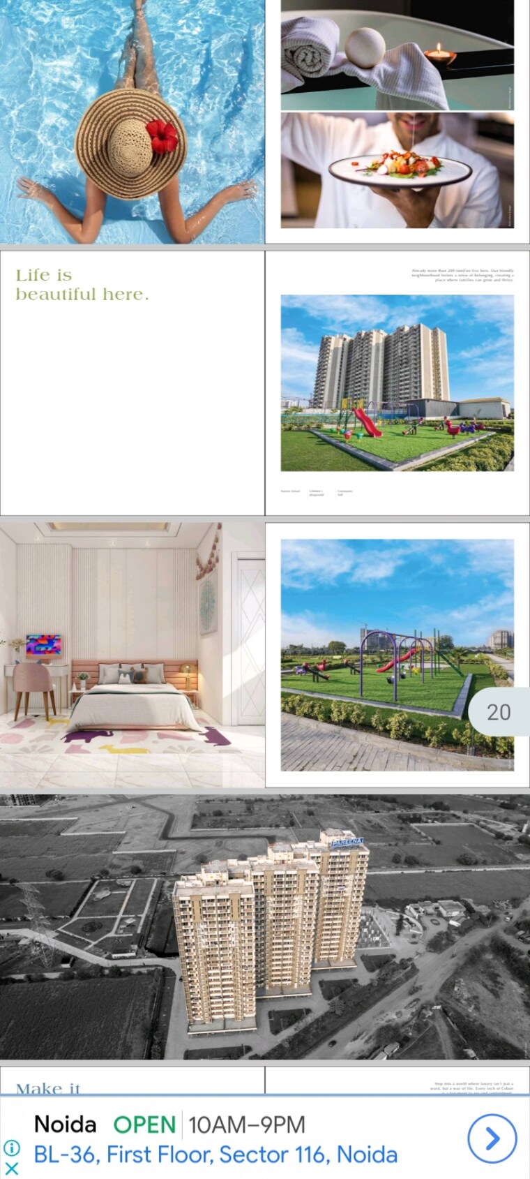 Living Room, pareena-coban-residences 3 Bedroom 1997 Sq.Ft. Apartment In Sector 99a Gurgaon 8484883