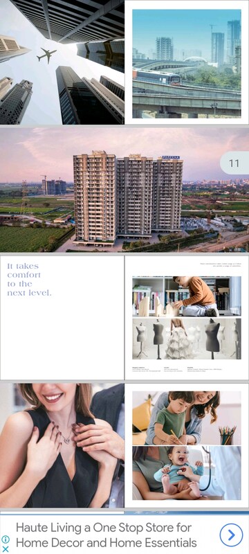 Master Plan in 3 BHK Apartment at Pareena Coban Residences, Sector 99a – for Sale