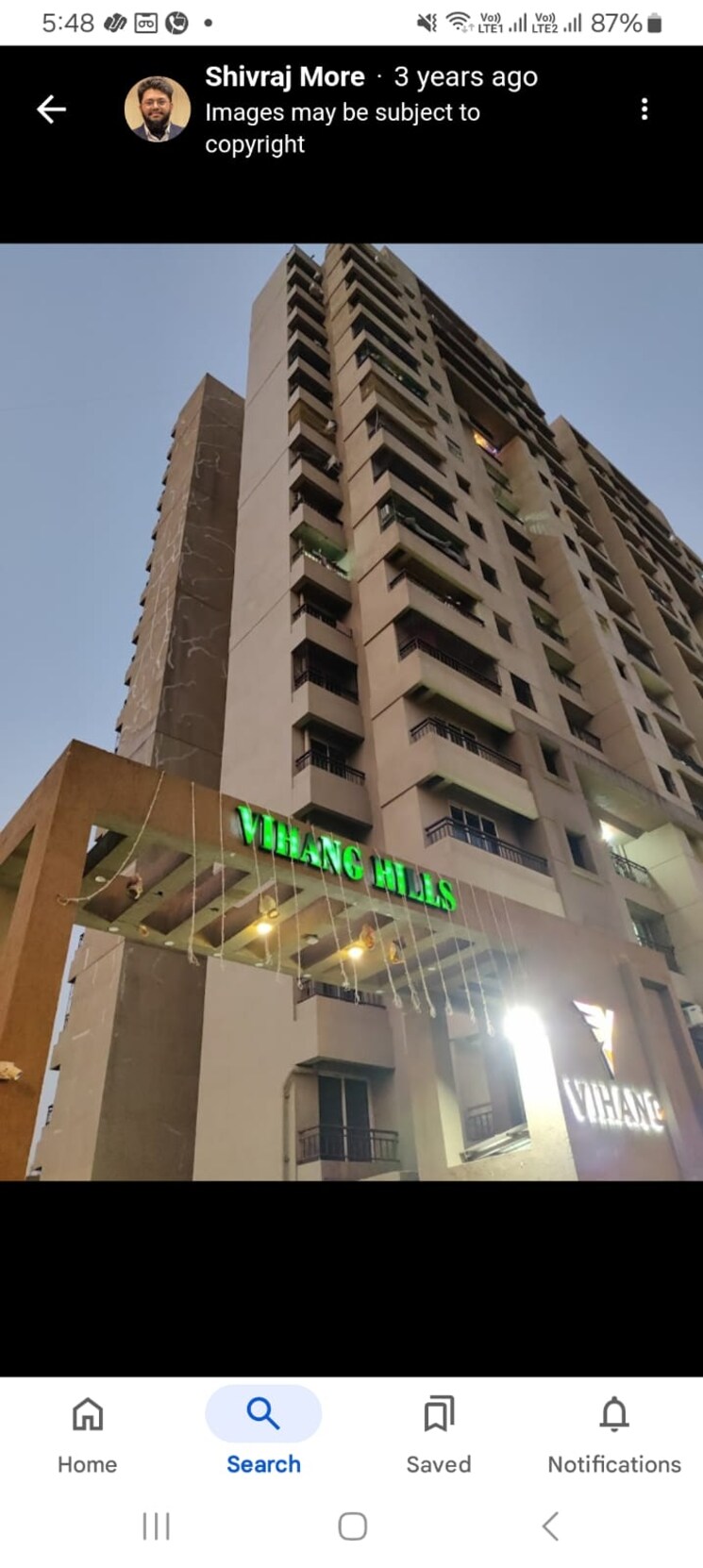 Living Room, vihang-hills 2 Bedroom 575 Sq.Ft. Apartment In Ghodbunder Road Thane 8484928