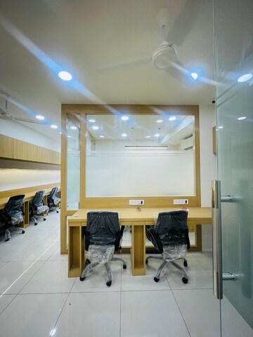 Building Lobby in  Office Space at Shivalik Abaise, Prahlad Nagar – for Rent