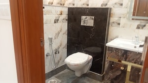 Bathroom in 3 BHK Builder Floor at Mahavir Enclave 1 – for Sale