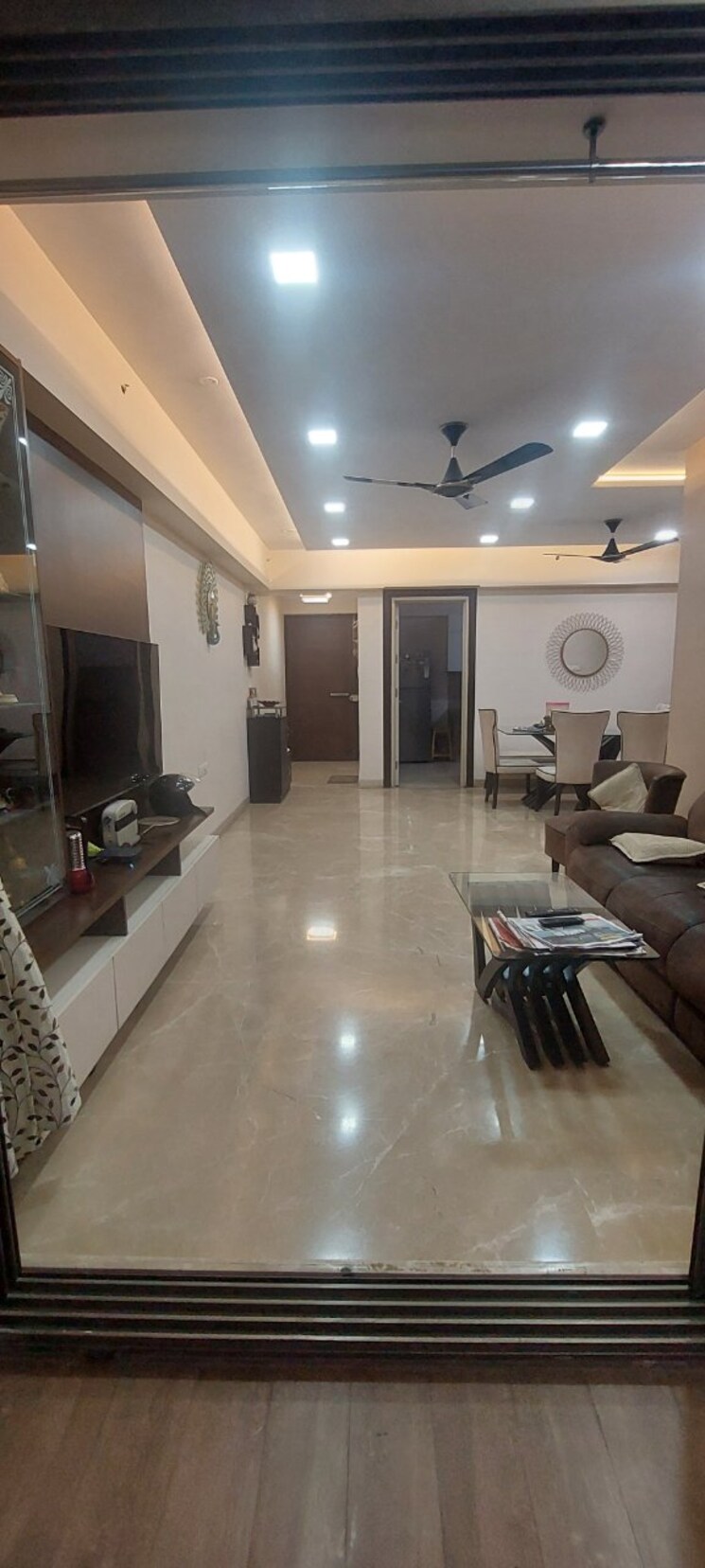 Living Room, t-bhimjyani-neelkanth-woods 3 Bedroom 1700 Sq.Ft. Apartment In Manpada Thane 8485027