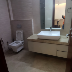 Attached Bathroom in 3 BHK Independent House at South Extension ii – for Sale