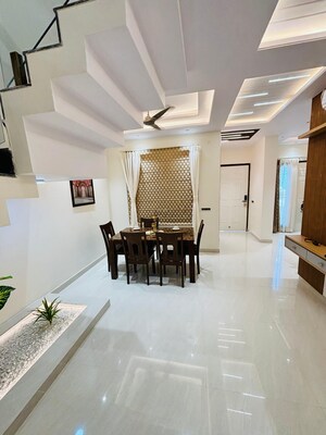 Living Room in 4 BHK Villa at Gandhi Path – for Sale