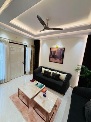 Living Room in 4 BHK Villa at Gandhi Path – for Sale