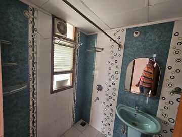 Bathroom in 3 BHK Apartment at Gomti Nagar – for Sale
