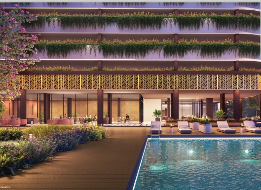 4 BHK + Pooja Room,Study Room Apartment For Sale in Lodha Azur