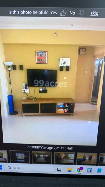 Floor Plan in 2 BHK Apartment at Jalvayu Defence Enclave, Sector 20 Kharghar – for Rent
