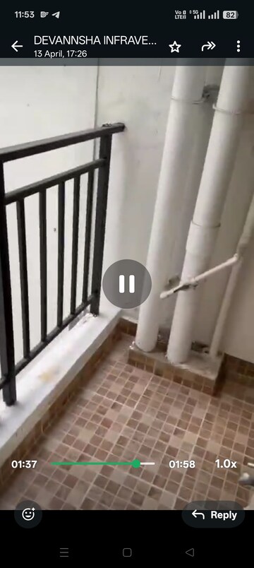 Master Bedroom in 3 BHK Apartment at Omaxe Residency II, Gomti Nagar – for Sale