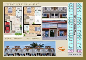 Balcony in 3 BHK Villa at Sadullapur – for Sale