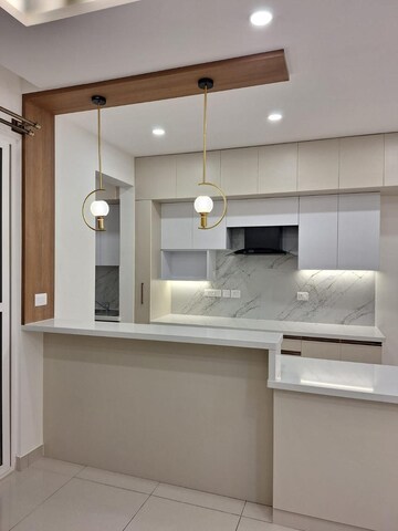 Kitchen in 3 BHK Apartment at Puravankara Purva Zenium, Hosahalli – for Rent