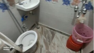 Bathroom in 1.5 BHK Builder Floor at Khanpur – for Sale