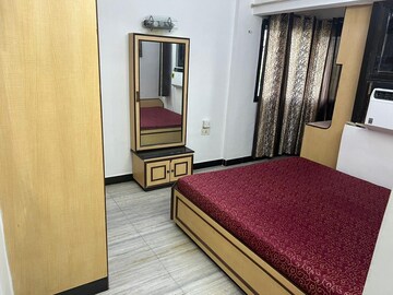 Master Bedroom in 1 BHK Apartment at Juhu Abhishek Chs Ltd, Andheri West – for Rent
