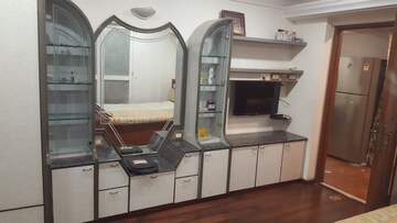 Living Room in 3 BHK Apartment at Raja Park – for Rent