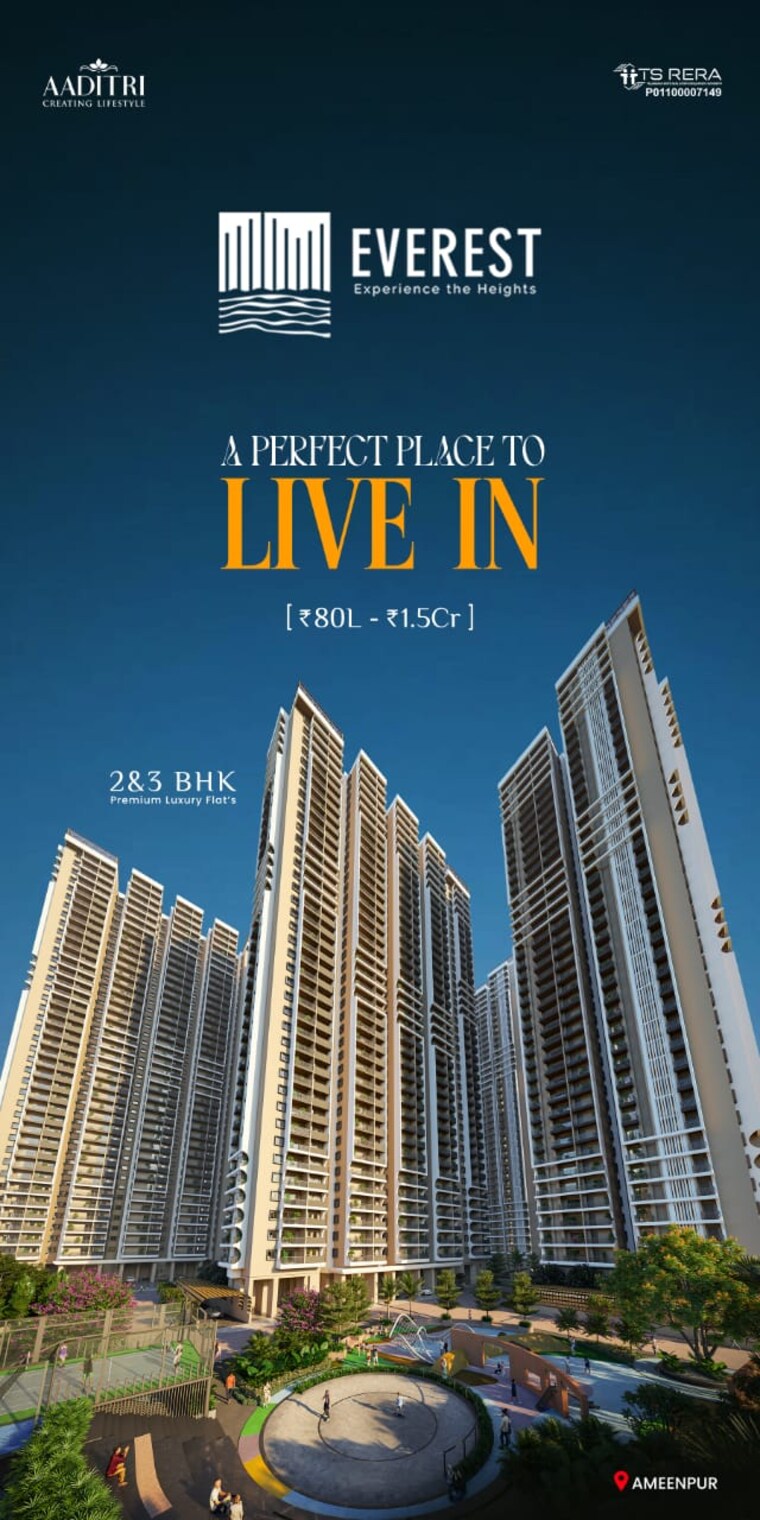 Master Bedroom, rk-oxygen-valley 3 Bedroom 1920 Sq.Ft. Apartment In Mallampet Hyderabad 8485803