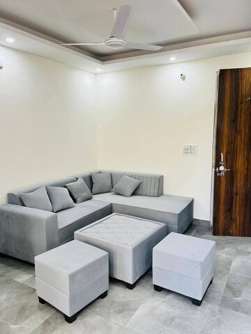 Living Room in 1 BHK Apartment at Saket – for Rent