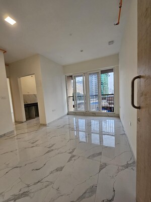 Living Room in 1 BHK Apartment at Kandivali West – for Sale