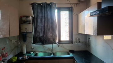 Kitchen in 3 BHK Apartment at Sunshine Enclave, Vip Road – for Rent