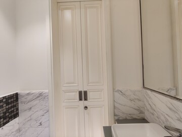 Bathroom in 1 BHK Apartment at Bhartiya Leela Residences, Thanisandra Main Road – for Rent