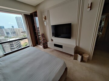 Living Room in 3 BHK Apartment at Lodha Marquise, Worli – for Rent