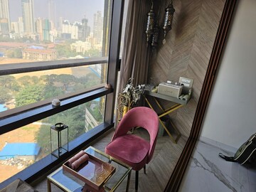 Balcony in 3 BHK Apartment at Lodha Marquise, Worli – for Rent