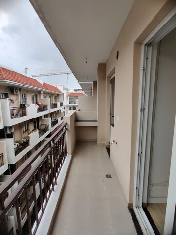 Balcony in 3 BHK Apartment at Sushma Valencia, International Airport Road – for Rent
