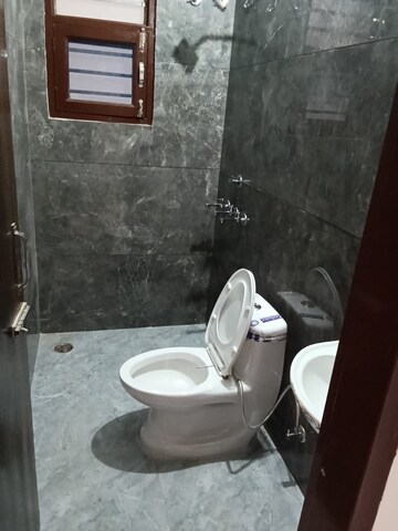 Bathroom in 2 BHK Builder Floor at MP Metro Towers, Dhakoli – for Rent