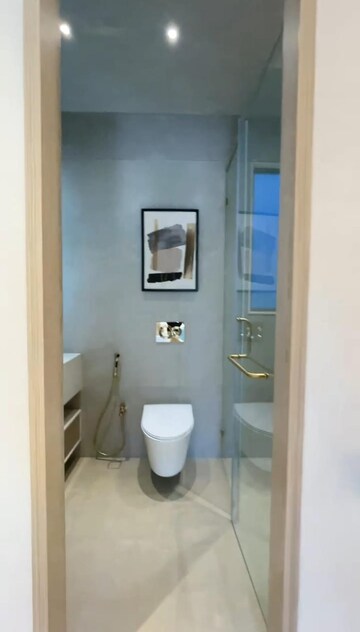Bathroom in 2 BHK Apartment at JanKalyan CHS, Goregaon West – for Sale