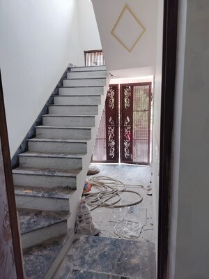 Staircase in 4 BHK Independent House at Prestigious Friends Colony, Rasulpur – for Sale
