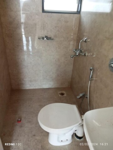 Bathroom in 2 BHK Apartment at Kohinoor Zen Estate, Kharadi – for Rent