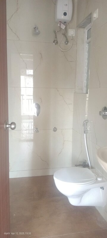 Bathroom in 1 BHK Apartment at Raunak Bliss, Ghodbunder Road – for Rent